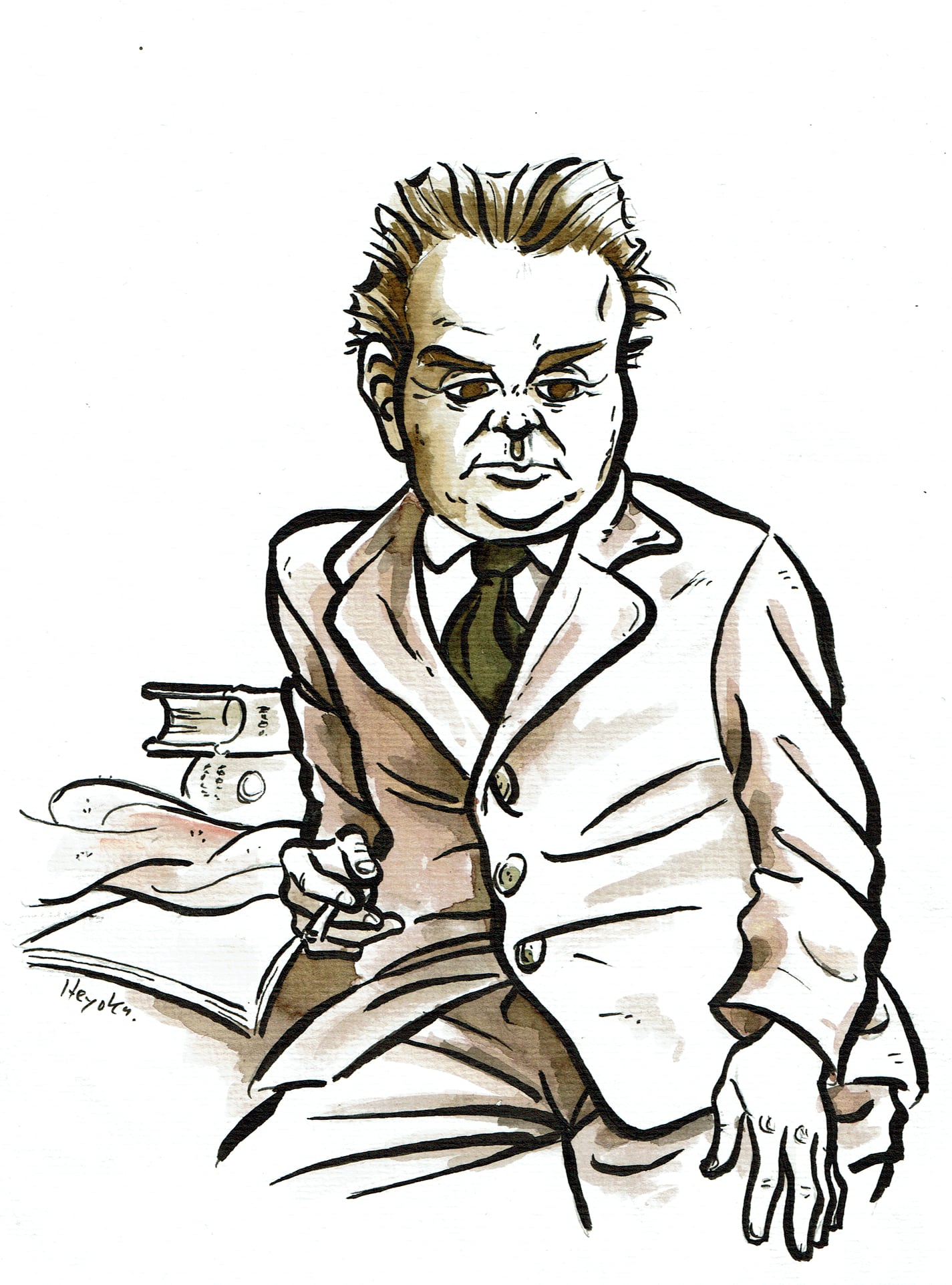 Drawing “Cyril Connolly”