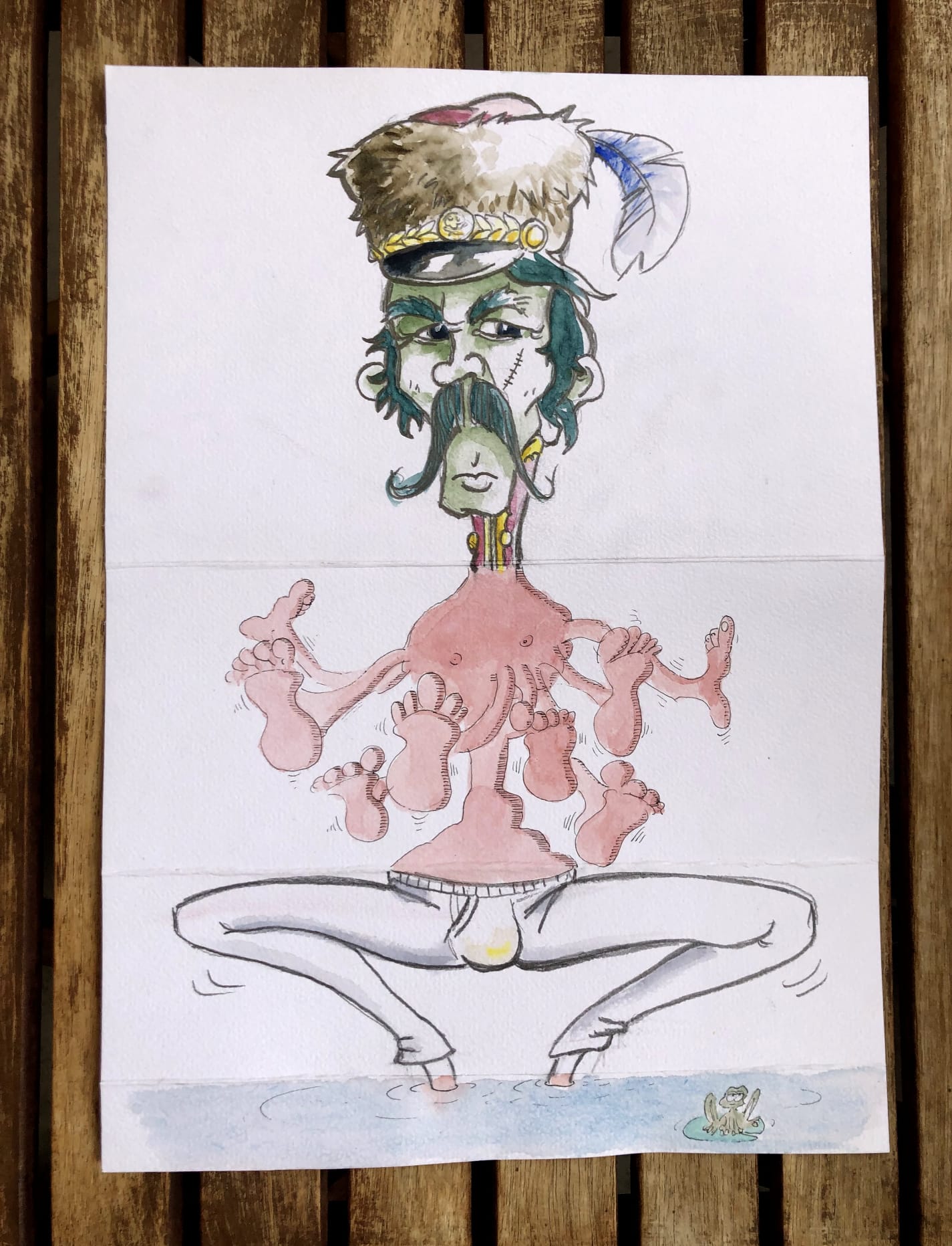Sletch: an impromptu co-production – the outcome of a sketching jam session of Gregor and Heyoka.
